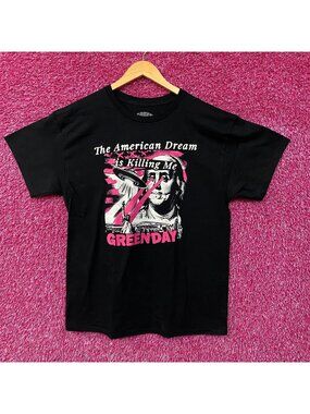 Green Day Saviors American Dream Abduction Graphic T-ShirtLarge